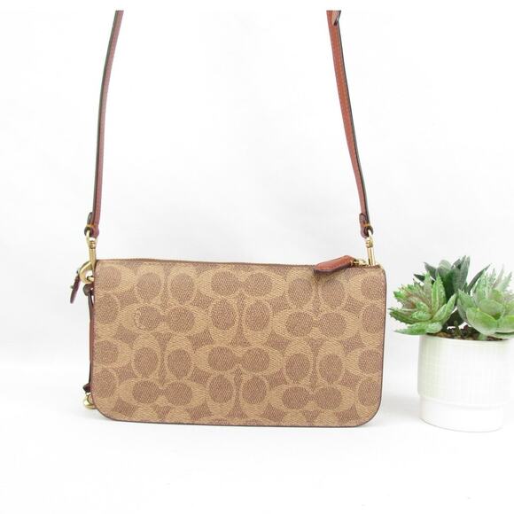 Coach Noa Pop Up Messenger In Signature Canvas - Picture 3 of 9